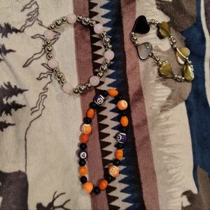 Colorful Beaded Bracelets Set